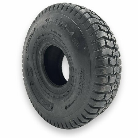Rubbermaster 11x4.00-4 Turf 4 Ply Tubeless Low Speed Tire 450049